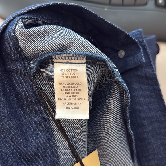 Smak Parlour Dark Denim Tulip Match Game Mini Skirt - Picture 10 of 11